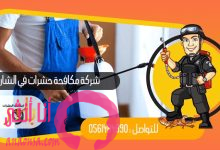 ما هي مواصفات افضل شركة للتخلص من الحشرات