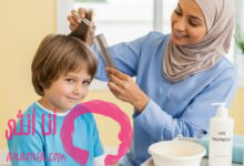 جلسة علاج القمل