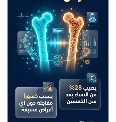 هشاشة العظام بعد سن اليأس