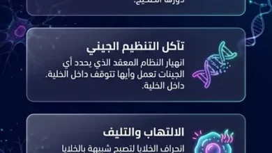 كيف تؤدي الشيخوخة إلى فقدان الخلايا لهويتها وتآكل التنظيم الجيني بدلاً من مجرد التلف التراكمي.