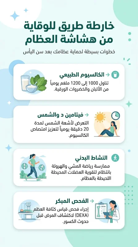 المرض الصامت يهدد 28% من السعوديات بعد سن اليأس.. كيف تكتشفين هشاشة العظام قبل الكسر الأول؟ - تفاصيل إضافية